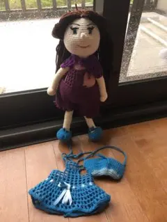 あみぐるみーぬいぐるみ人形あみぐるみ、ハンドメイドおもちゃ、手作り、ぬいぐるみ