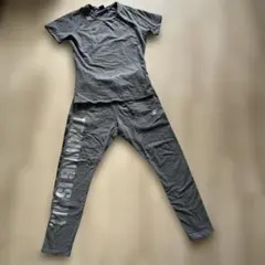 BODYMAKER GYM ジャージ上下セット L グレー