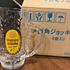 【新品・非売品】サントリー＂メガ＂角ハイジョッキ６個入り