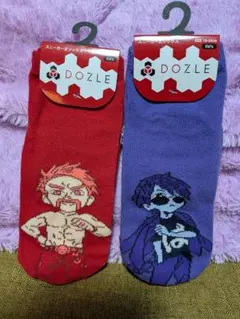DOZLE スニーカー丈ソックス 2足セット