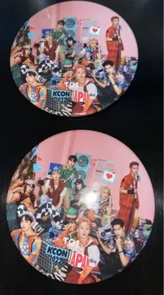 TO1 缶バッジ　2個セット　KCONカフェ