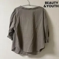 BEAUTY&YOUTH 5分袖　ブラウス　シャツ