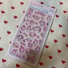 マイメロディ　ボンボンドロップシール風