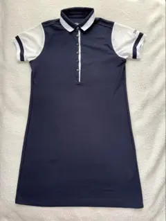 ♥訳有り【LANVIN SPORT 】ボーダー ポロワンピース 40 - メルカリ
