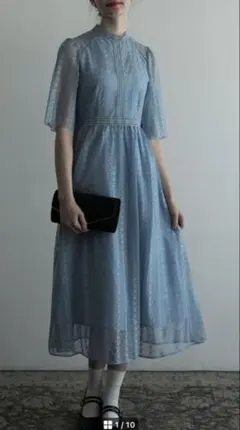 ボンルシール ヴィンテージ 総レースドレス 結婚式 お呼ばれ