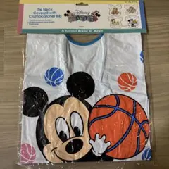 《新品未開封》お食事エプロン　ディズニーベビー　　ミッキー　バスケ