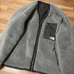 ノースフェイス　リバーシブルエクストリームパイルカーディガン