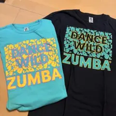 ZUMBA Tシャツ 2枚セット DANCE WILDのサムネイル