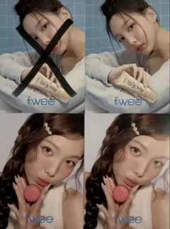 韓国コスメfwee TWICE ナヨン ポストカード 2種類 全3枚