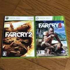XBOX360 / ファークライ FARCRY 2 & 3 セット
