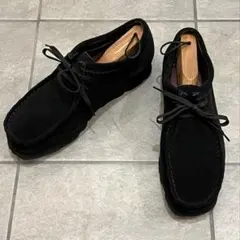 Clarks ワラビー GTX Vibram 黒 UK8.5 美品