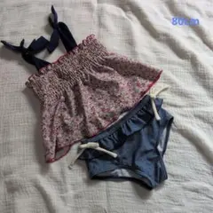 petit main 花柄 セパレート水着