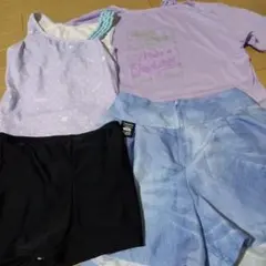 女の子向けセパレート水着4点セットサイズ170(L)