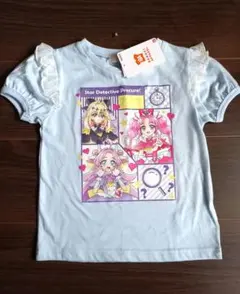 新品 BANDAI プリキュア 半袖Tシャツ ライトブルー　しまむら　バースディ