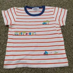 familiar ストライプ Tシャツ （110ですが小さめなので100で出品）