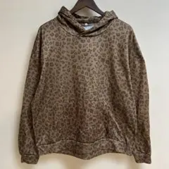 ヒョウ柄 XL パーカーのサムネイル