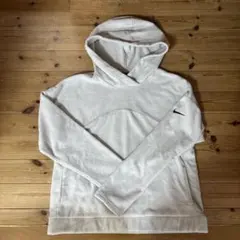 美品　NIKE フリースパーカー　ベージュ　XL