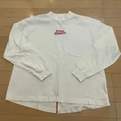 綿100 ロンT フリースピーチ