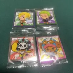 ワンピースウエハースシール 4枚セット ⑤