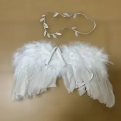 天使の羽と花冠セット