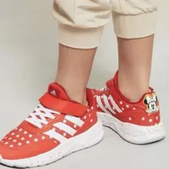 adidas スニーカー ディズニー ミニー キッズ
