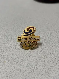 Team Korea オリンピック ピンバッジ