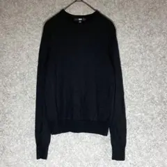 UNIQLO（S）エクストラファインメリノクルーネックセーター☘️ウール/長袖