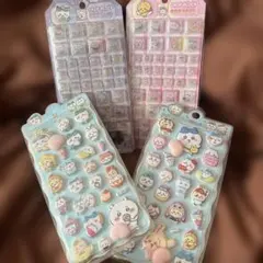 ちいかわ 4枚セット おしりシール ブロックタイルシール