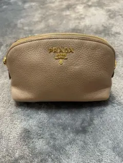 2025年最新】PRADA カラー：ベージュ系 ポーチの人気アイテム - メルカリ