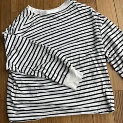 美品ボーダー長袖
