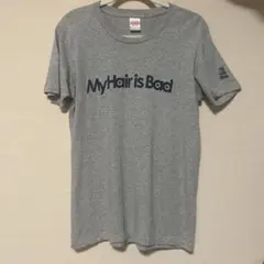 My Hair Is Bad Tシャツ グレー Lサイズ - メルカリ