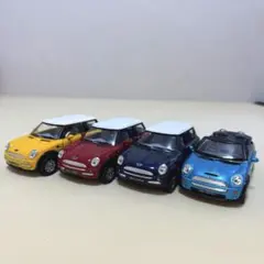 MINI Cooper ミニカー 4台セット Kindsmartのサムネイル