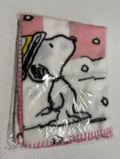スヌーピー　ブランケット　ひざかけ　ピンクのサムネイル