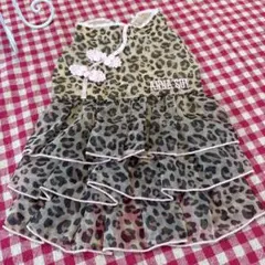 犬服U^ェ^Uアナスイ Ꮮ レオパード