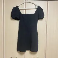 ZARA ブラック ミニワンピース S