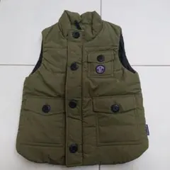 ミキハウス ワンポイントワッペンベスト 120