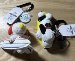 スヌーピー SNOOPY サーフショップ SURF キーホルダー ぬいぐるみ