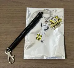 阪神 中野拓夢選手 ガラコロ特賞 シークレットコイル付きアクリルキーホルダー