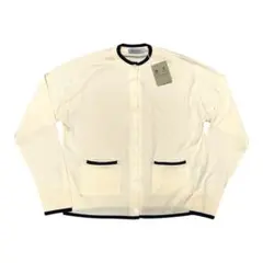 新品 タグ付き JOHN SMEDLEY ウール ニット 長袖 カーディガン Mのサムネイル