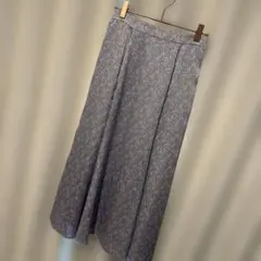 SNIDEL フラワープリント フレアスカート ONE SIZE