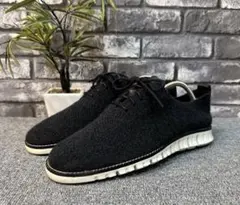 コールハーン メンズスニーカー ウール 黒 24.5