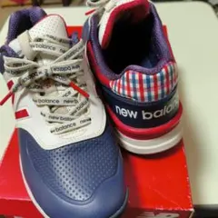 New Balance ゴルフシューズ 574 レディース訳あり品。