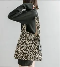 mystic loti ヒョウ柄 トートバッグ