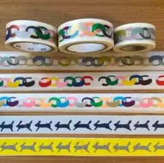 ミナペルホネン 初期マスキングテープ　廃盤限定ring他5種類【40cm切売】