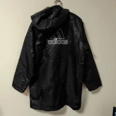 アディダス　ロングコート　ベンチコート　Mサイズ 裏起毛