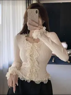 SHEIN DAZY ニット カーディガン