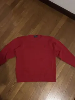 Polo by Ralph Lauren レッド ニットセーター