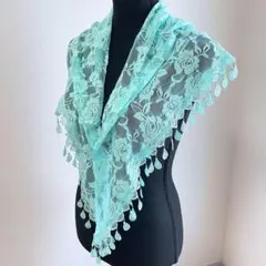 フラメンコ　シージョ　オフ白　ネイビー　ピンク　新品未使用ハンドメイド フラメンコ シージョ オフ白 ネイビー ピンク 新品未使用