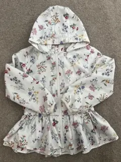 petit main 花柄ウインドブレーカー120cm