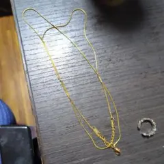 H*n様 K18ゴールド 多重チェーンネックレス